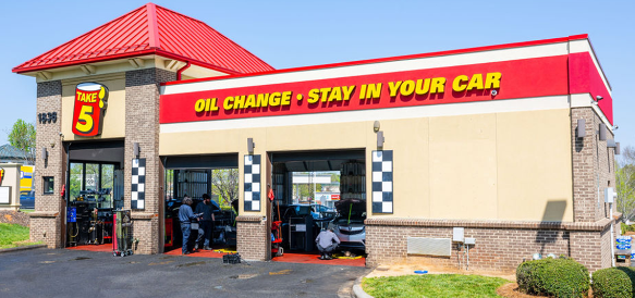 Take 5 oil Change